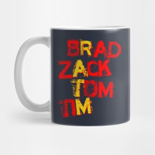 Zack Tom Brad & Tim Mug